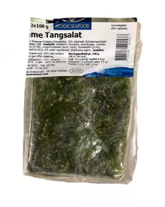 Wakame tangsalat 2x100 g. (frostvare)