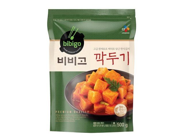 Bibigo Kimchi & Radish (Sliced - kølevare) 500 g. - Andet køl