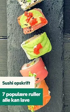 sushi opskrift