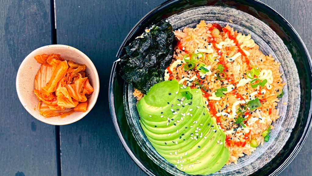 Laksebowl med ris (Tiktok Kewpie Mayo Salmon Rice Bowl)