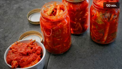 kimchi opskrift