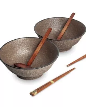 Edo Japan Ramen bowl Set Odo 6 dele Ø22 cm.