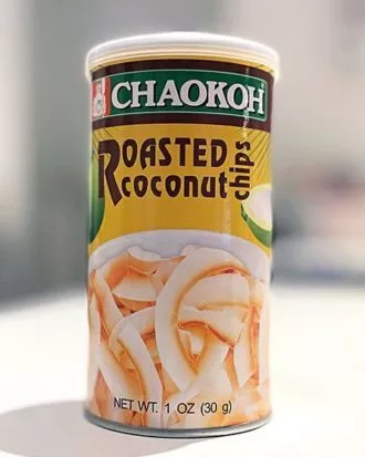 Roasted Coconut Chips (Kokoschips) Chaokoh 30 g.