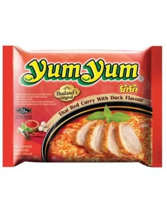 Yum Yum Instant Noodles Red Curry Duck 60 g.