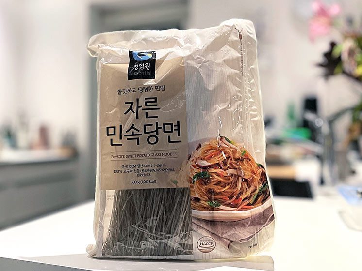 Pre-Cut Sweet Potato Glass Noodle CJW (sød kartoffel) 300 g. - Vermicelli og glasnudler