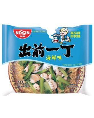 Nissin Instant Noodle Seafood Flavour HK 100 g.