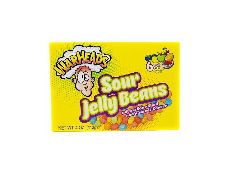 Køb Warheads Jelly Beans 113 g. → Gratis og altid priser ←