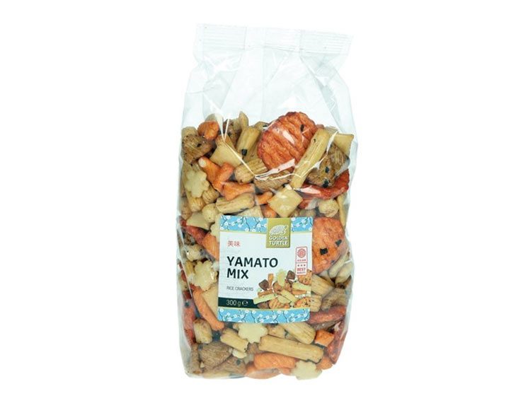 Yamato Mix Rice Cracker 300 g. - Riskiks (Rice Crackers)