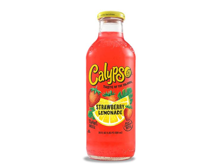 Calypso Strawberry Style Lemonade 473 ml. - Juice, frugtdrik og øvrige drikke