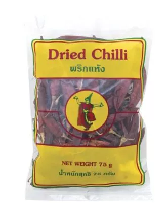 Tørret Chili Store Thai Dancer 75 g.
