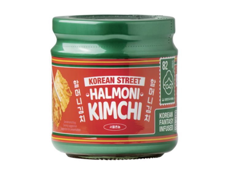 Halmoni Kimchi Korean Street 215 g. - Grønt og frugt på glas og dåse