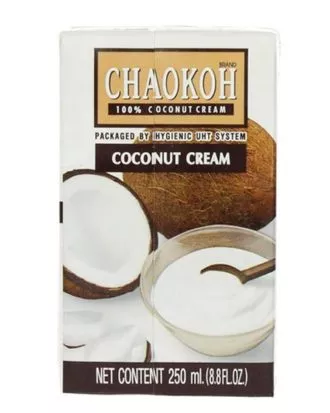 Chaokoh Coconut Cream (23%) 250 ml.
