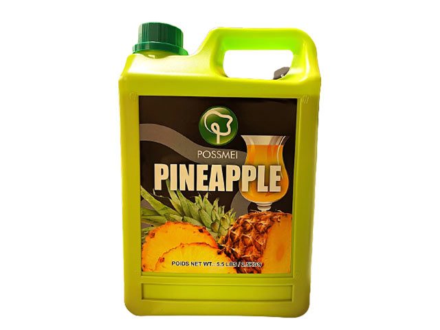 Køb Possmei Sirup Pineapple (Ananas) 2,5 liter → Gratis fragt og altid ...