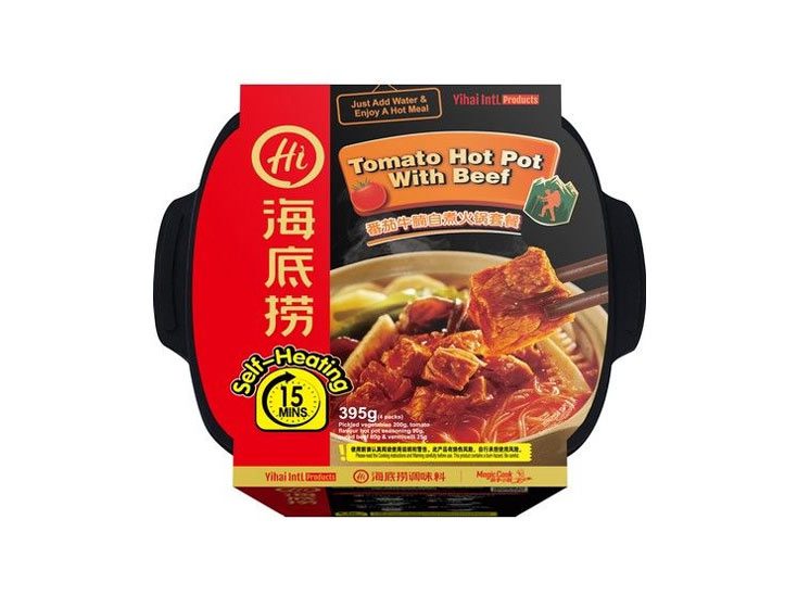 Haidilao Beef hot pot tomato 395 g. - Instant nudler & kopnudler