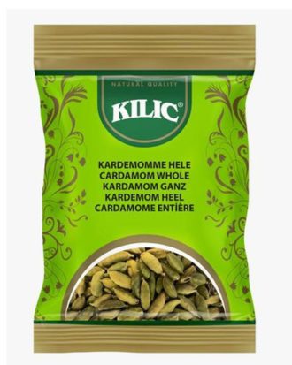Kilic Kardemomme Hele 60 g.