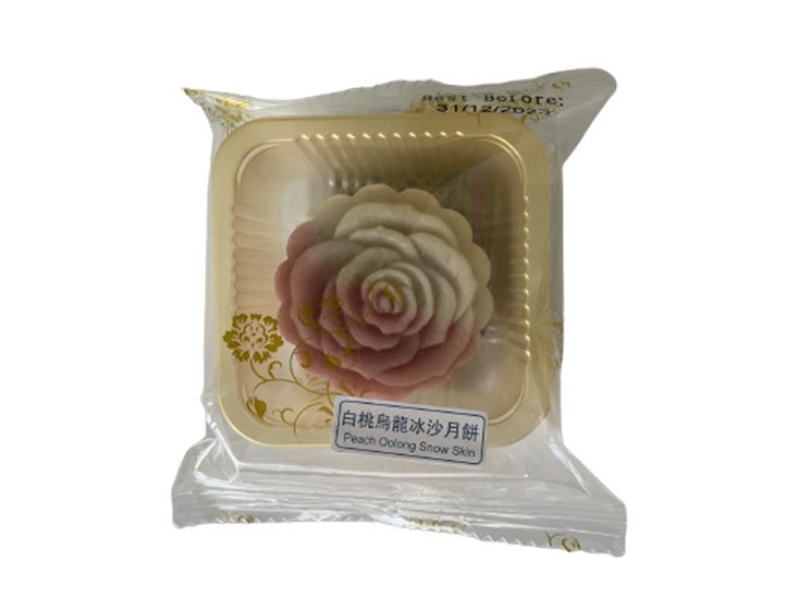 Mooncake Snow Skin Peach Oolong 45 g. - Månekager
