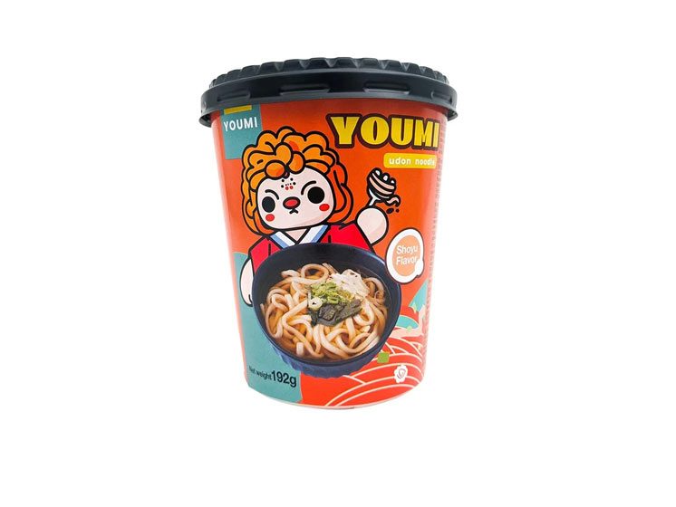 Youmi Instant Shoyu Udon 192 g. - Instant nudler & kopnudler