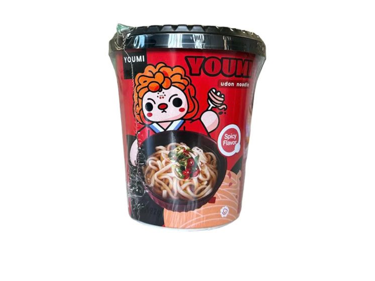 Youmi Instant Spicy Udon 192 g. - Udon nudler