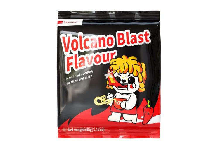 Youmi Instant Noodle Volcano Blast 90 g. - Instant nudler & kopnudler