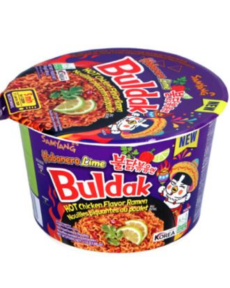 Samyang Buldak Ramen Hot Chicken Habanero Lime Big Bowl 110 g.