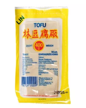 Lin Tofu Soft 400 g. (Kølevare)