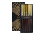 Chopsticks Spisepinde Giftset Gold 5 par. Tokyo Design Studio