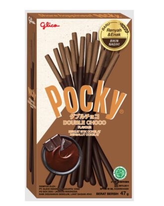 Pocky Biscuits Double Chocolate flavour 47 g.