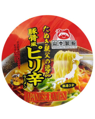 Tanuki-Oyaji No Ippin Cup Tonkotsu-Fu Spicy Ramen 91 g.