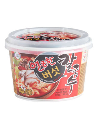 Surasang Hot Kalguksu Mushroom Noodle-Bowl 223 g.