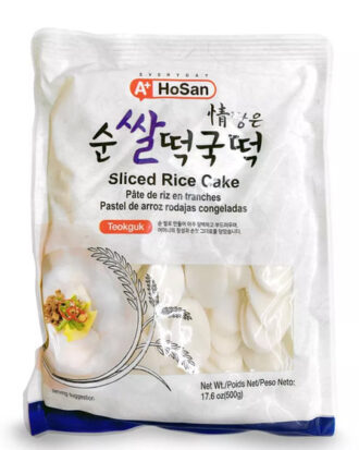 A+ Tteokbokki Rice Cake Sliced 500 g.