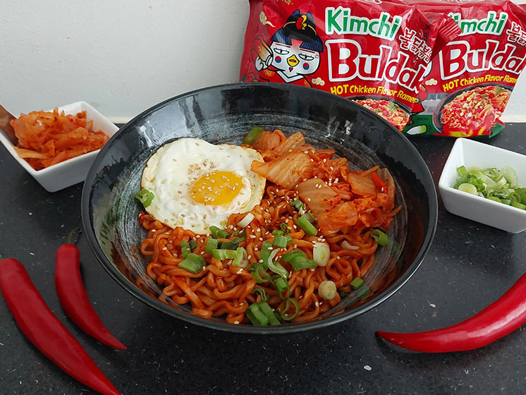 samyang buldak kimchi med gochujang