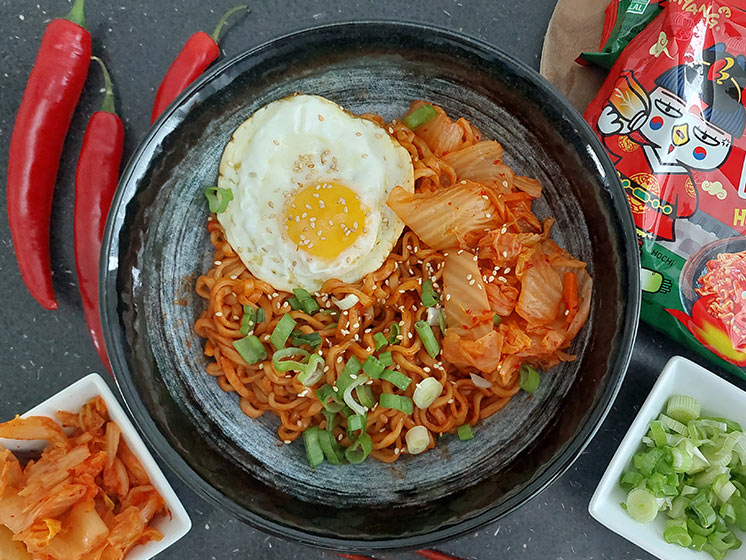 samyang buldak kimchi med gochujang