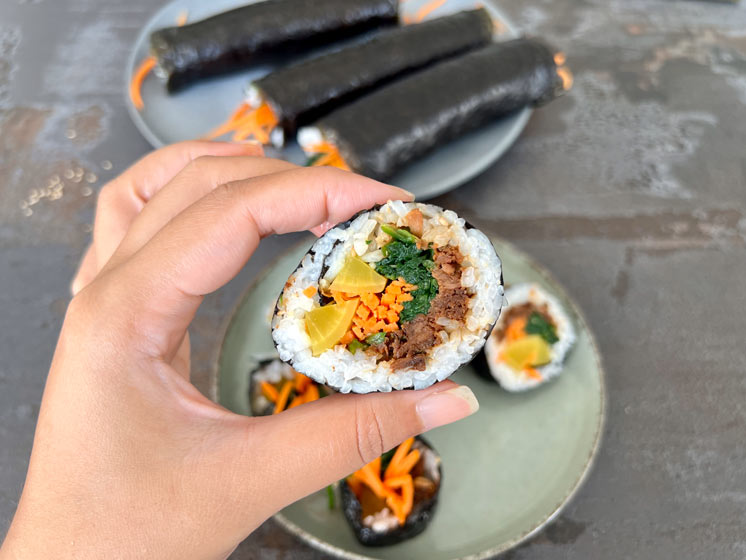 kimbap (gimbap) opskrift