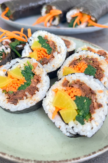 kimbap (gimbap) opskrift