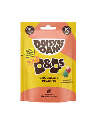 Doisy & Dam Dark Chocolate Peanuts 80 g.