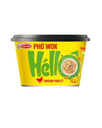 Hello Pho Wok Chicken Noodles 76 g.