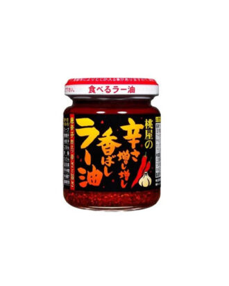 Momoya Flamin Hot Fried Garlic & Onion Hot Chili Oil 105 g.
