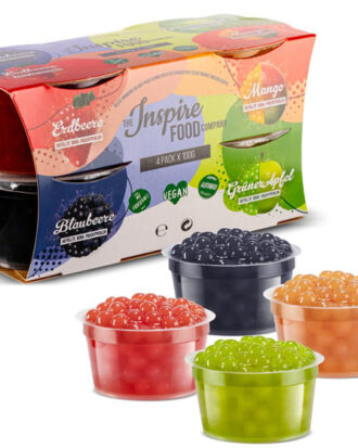 Boba perler til Bubble Tea 4-Pack 4x100 g.