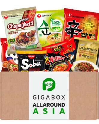 Panda Noodles GigaBox All Around Asia - Op til 40 mest populære nudler fra 6 lande