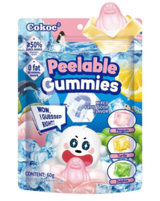 Cokoc Peelable Gummies Mixed Fruit Soda 60 g.