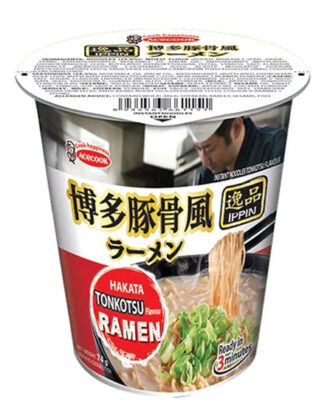 Acecook Ippin Instant Noodles Cup Tonkotsu 73 g.