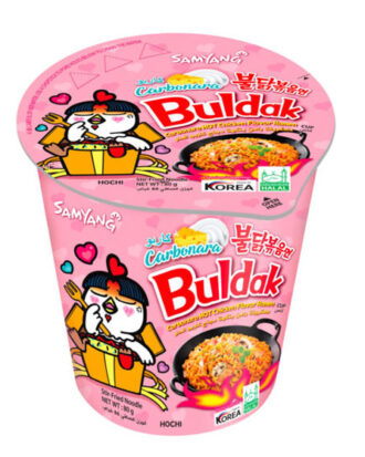 Samyang Buldak Hot Chicken Carbonara Ramen Cup 80 g.