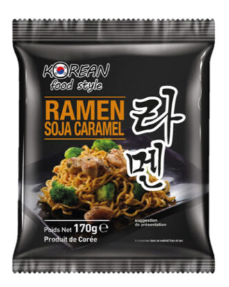 Korean Food Style Ramen Soy Caramel 170 g.