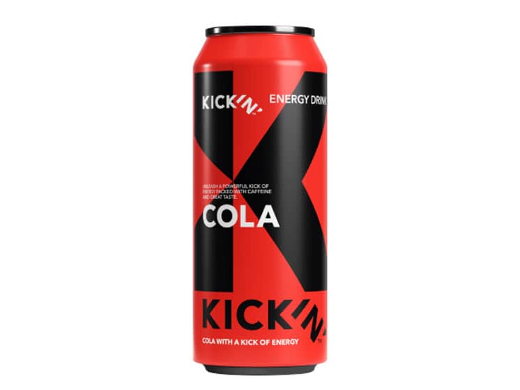 Kickin Energy Cola 500 ml. - Sodavand
