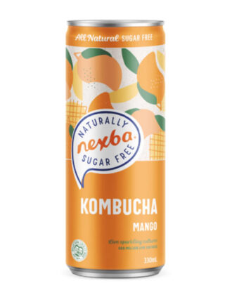Nexba Kombucha Mango 300 ml.