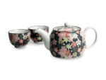 Japansk te-sæt med blomster – 600 ml