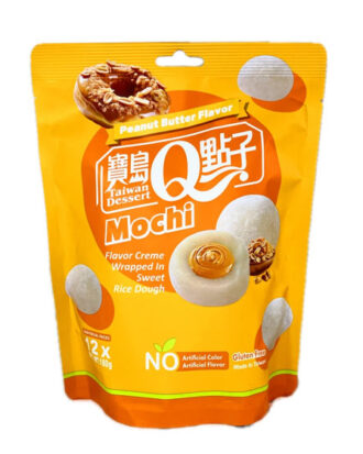 Peanut Butter Flavor Mochi 180 g.
