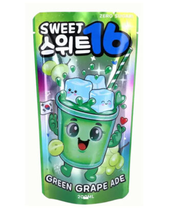 Sweet16 – Korean Green Grape Ade Zero Sugar 200 ml