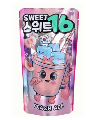 Sweet16 – Korean Blue Peach Zero Sugar 200 ml