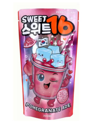 Sweet16 – Korean Pomegranate Ade Zero Sugar 200 ml